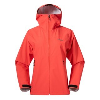 Bergans Softshelljacke Essentials 2.5L Shell (Regenjacke, wasserdicht, winddicht) rot Damen