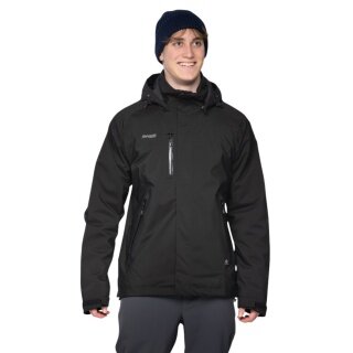 Bergans Wanderjacke Flya Insulated (wasserdicht, winddicht) schwarz Herren