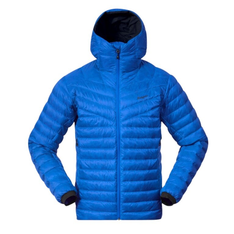 Bergans Winter-Daunenjacke Rabot Light Down Hood (leicht, warm) spaceblau Herren