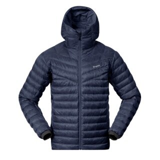 Bergans Winter-Daunenjacke Rabot Light Down Hood (leicht, warm) navyblau Herren