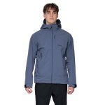 Bergans Softshelljacke Vaagaa Softshell Hood (Fleecefutter, 4-Wege-Stretch) dunkelblau Herren