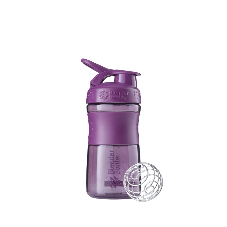 BlenderBottle Trinkflasche Sportmixer Grip 590ml violett