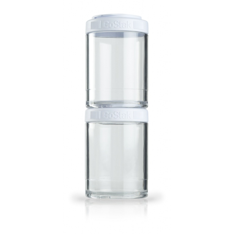 BlenderBottle Behälter GoStak 150ml weiss 2er