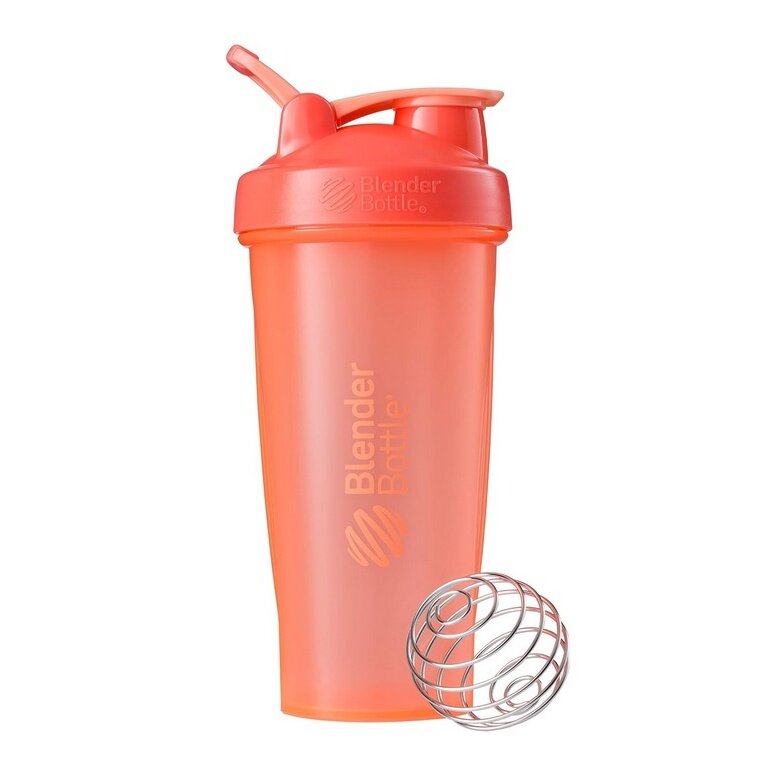 BlenderBottle Trinkflasche Classic Loop Shaker 820ml coral