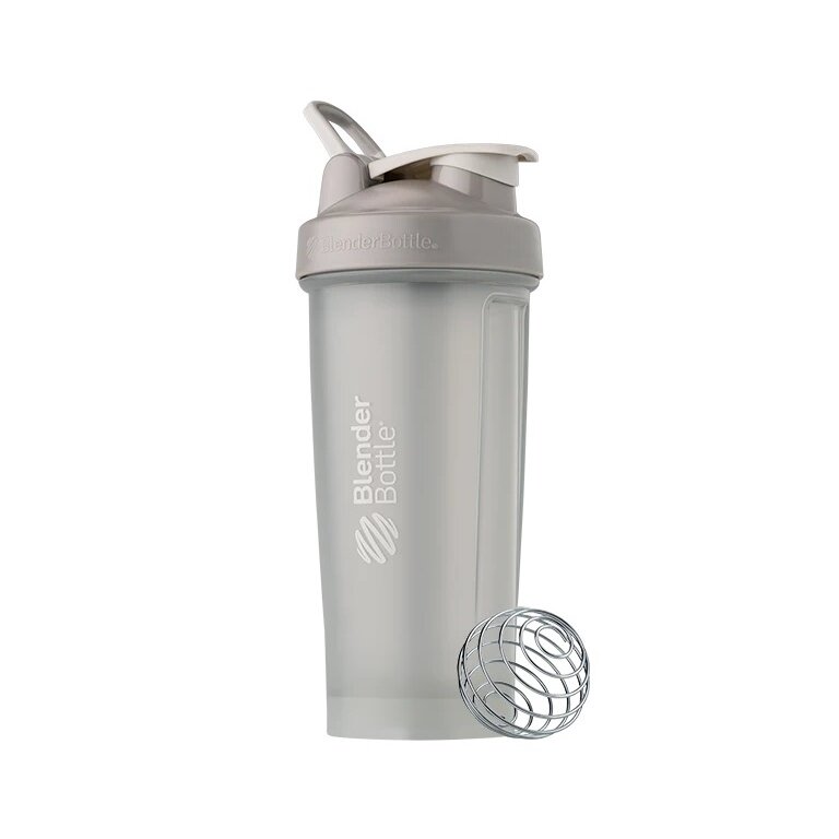 BlenderBottle Trinkflasche Pro45 (extra große Öffnung) 1300ml Pebble grau