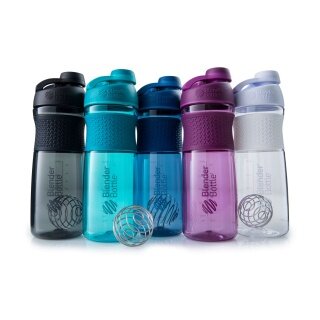 BlenderBottle Trinkflasche Sportmixer Twist 820ml navyblau