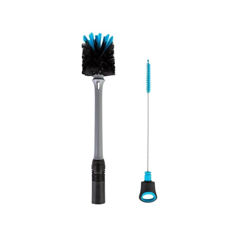 BlenderBottle Reinigungsbürste 2in1 Bootle Brush - grau/blau