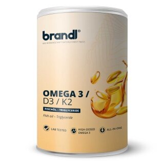 Brandl Omega3 D3 K2 240 Kapseln