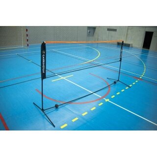 Carrington Tragbares Badmintonnetz 3 Meter - schwarz/orange