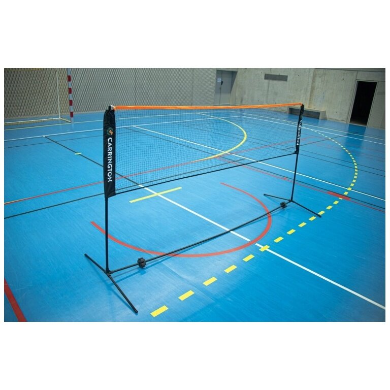 Carrington Tragbares Badmintonnetz 3 Meter - schwarz/orange