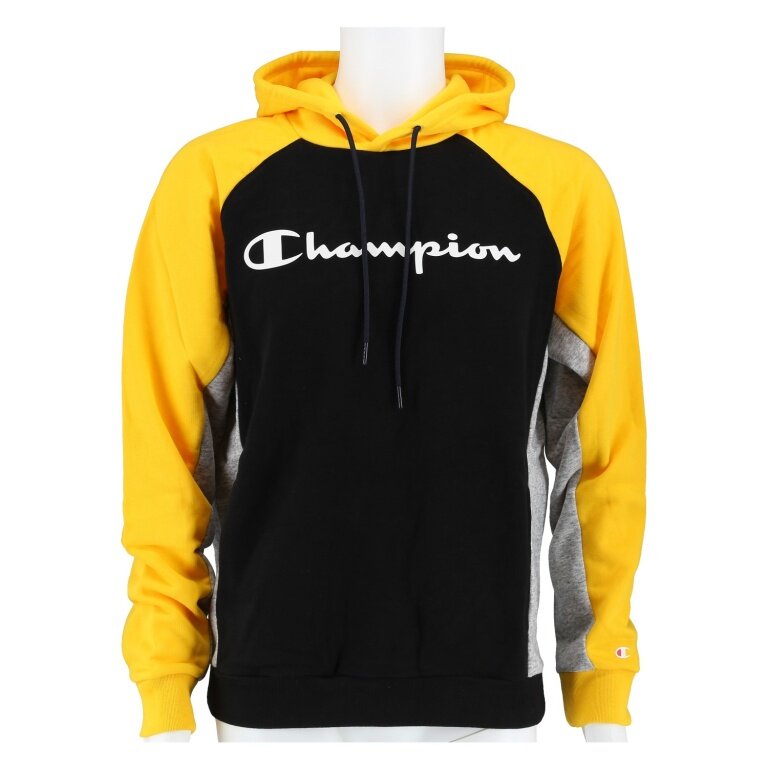Classics Kapuzenpullover American Champion Herren bestellen online schwarz/gelb (Hoodie)