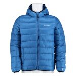 Champion Steppjacke Legacy mit Kapuze (warm, gefüttert, winddicht) royalblau Kinder