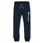 Champion Jogginghose (Baumwolle) Schriftzug-Print lang navyblau Jungen