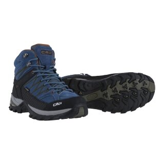 CMP Wanderschuhe Rigel Mid Trekking WP (Trekking, wasserdicht) blau Herren