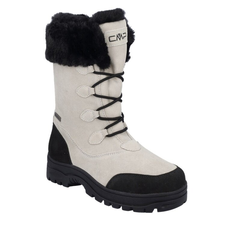 CMP Winterstiefel Ayalik (Wildleder, wasserdicht) cremeweiss Damen