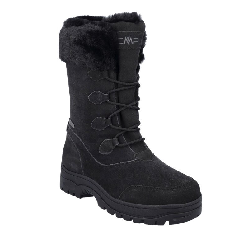 CMP Winterstiefel Ayalik (Wildleder, wasserdicht) schwarz Damen