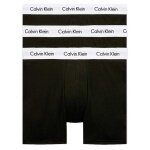 Calvin Klein Unterwäsche Boxershorts Cotton Stretch Brief (Baumwolle) schwarz/weiss Herren - 3 Stück