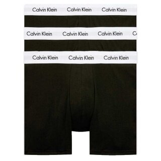 Calvin Klein Unterwäsche Boxershorts Cotton Stretch Brief (Baumwolle) schwarz/weiss Herren - 3 Stück