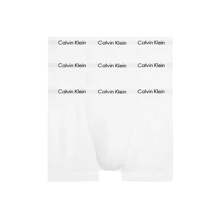 Calvin Klein Unterwäsche Boxershorts Cotton Stretch Brief (Baumwolle) weiss Herren - 3 Stück