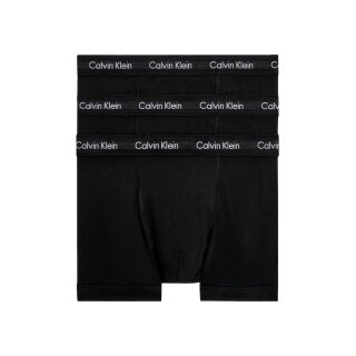 Calvin Klein Unterwäsche Boxershorts Cotton Stretch Brief (Baumwolle) schwarz/schwarz Herren - 3 Stück