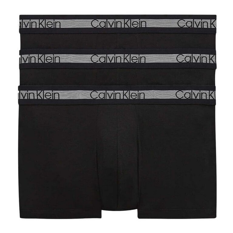 Calvin Klein Unterwäsche Boxershorts Trunk (Baumwolle) schwarz Herren - 3 Stück