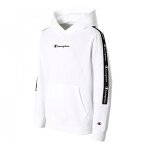 Champion Kapuzenpullover - leichte fleece mit Logoband weiss Kinder