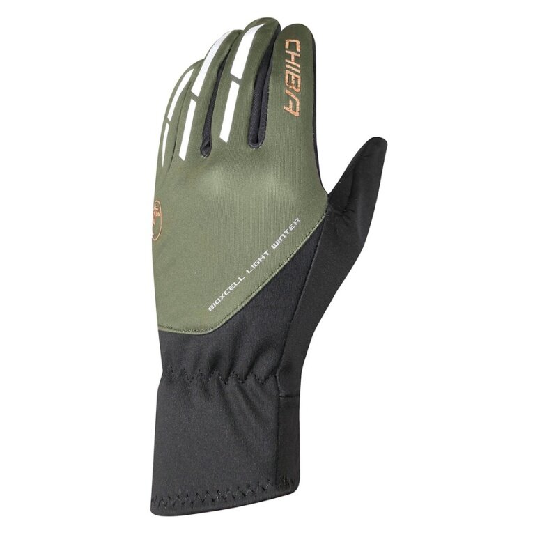 Chiba Winter-Fahrradhandschuhe BioXCell Light olivegrün - 1 Paar