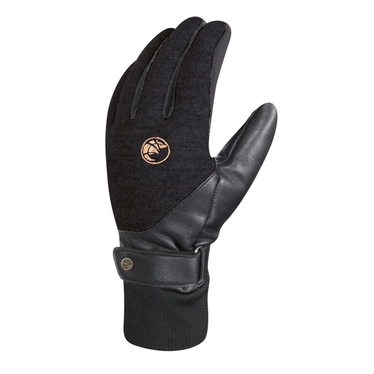 Chiba Winter-Fahrradhandschuhe All Natural Glove X-Warm schwarz - 1 Paar