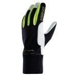 Chiba Winterhandschuhe Nordic Plus (Puller-Anziehhilfe) schwarz/neongelb - 1 Paar