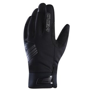 Chiba Winterhandschuhe Thermo X-Cross (wasserdicht, winddicht, atmungsaktiv) schwarz/schwarz - 1 Paar