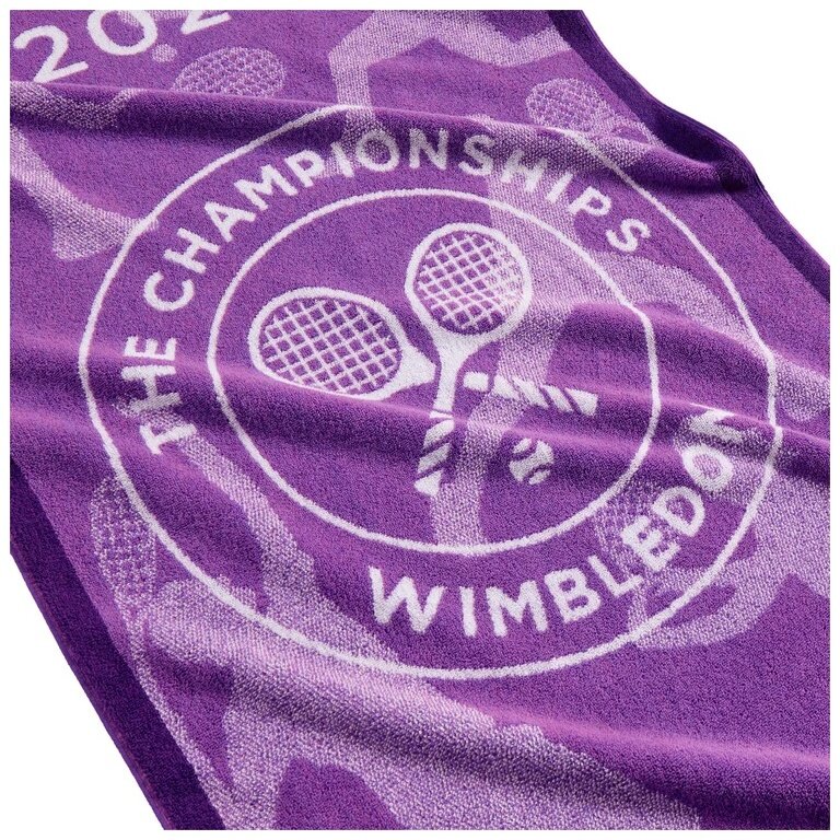 Christy Strandtuch Wimbledon Beach Towel 2024 violett 170x90cm