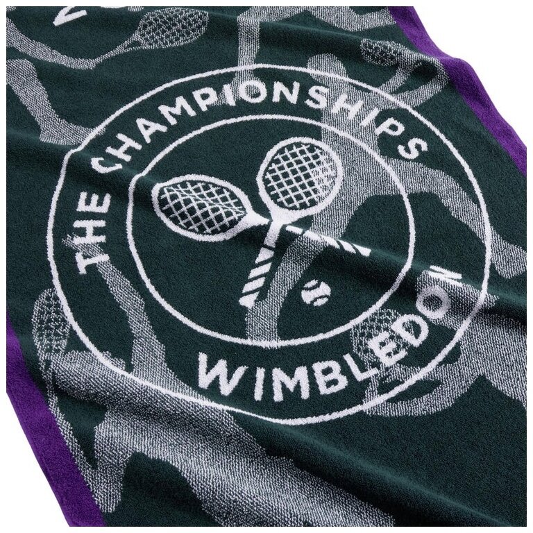 Christy Strandtuch Wimbledon Beach Towel 2024 grün 170x90cm