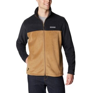 Columbia Fleecejacke Steens Mountain Full Zip 2.0 (Stehkragen, weiches Material) hellbraun/schwarz Herren