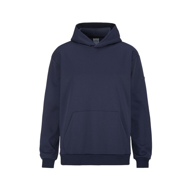 Craft Kapuzenpullover Community 2.0 Function Hoodie (100% rec. Polyester) navyblau Herren