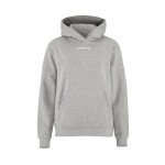 Craft Kapuzenpullover Community 2.0 Logo Hoodie (athletische Passform) grau Damen