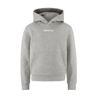 Craft Kapuzenpullover Community 2.0 Logo Hoodie (athletische Passform) grau Kinder