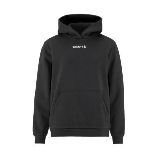 Craft Kapuzenpullover Community 2.0 Logo Hoodie (athletische Passform) schwarz Damen