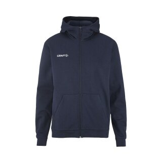 Craft Kapuzenpullover Community 2.0 Logo Full Zip Hoodie (Baumwolle/Polyester) navyblau Herren