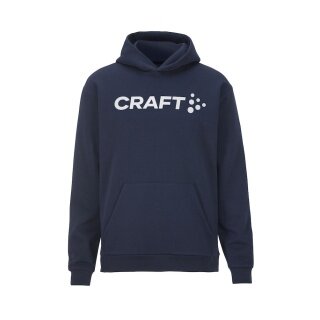 Craft Kapuzenpullover Community 2.0 Hoodie (hoher Tragekomfort) navyblau Herren