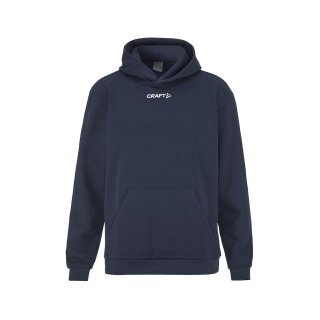 Craft Kapuzenpullover Community 2.0 Logo Hoodie (athletische Passform) navyblau Herren