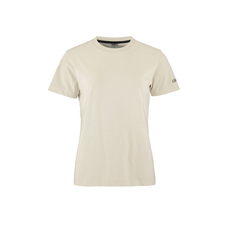 Craft Sport-Shirt Community 2.0 Tee (angenehmes Tragegefühl) beige Damen