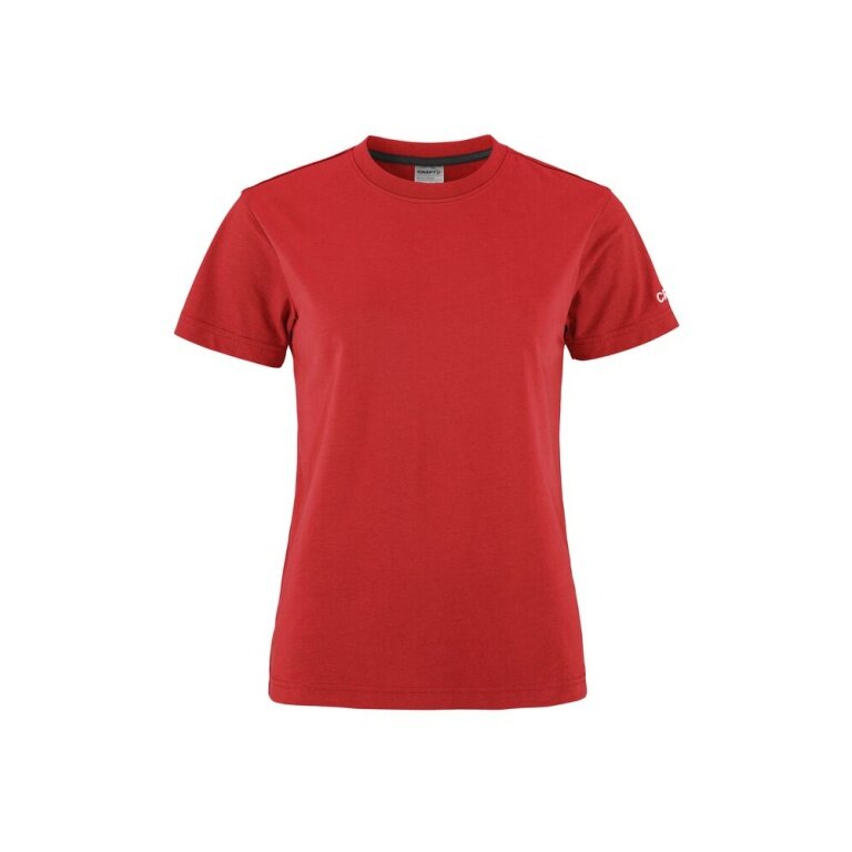 Craft Sport-Shirt Community 2.0 Tee (angenehmes Tragegefühl) rot Damen