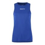 Craft Sport-Tank Rush 2.0 Singlet ärmellos (100% rec. Polyester) kobaltblau Damen