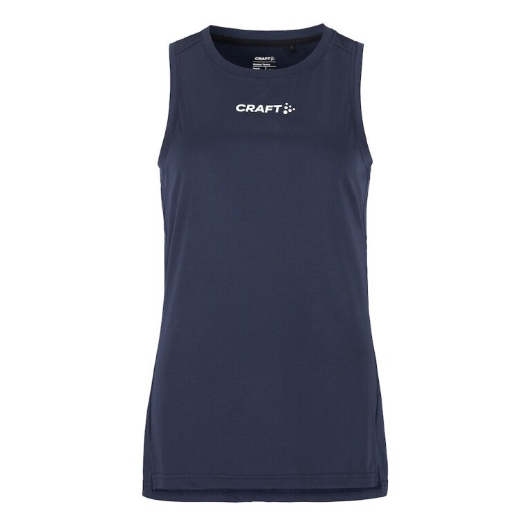 Craft Sport-Tank Rush 2.0 Singlet ärmellos (100% rec. Polyester) navyblau Damen