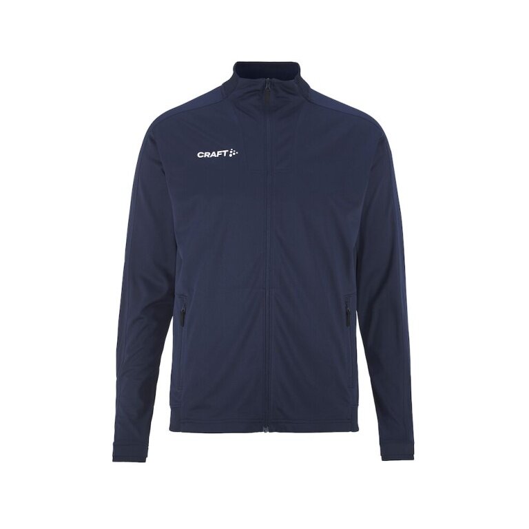 Craft Sport-Trainingsjacke Evolve 2.0 Full Zip (strapazierfähig, elastisch) navyblau Herren