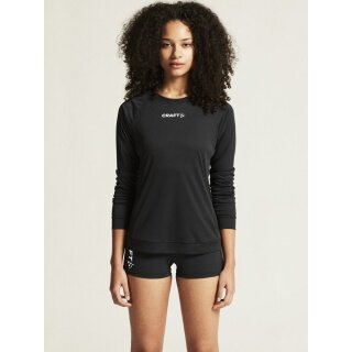 Craft Sport-Langarmshirt Rush 2.0 Tee (leicht, funktionell) schwarz Damen