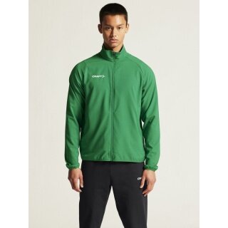 Craft Sport-Trainingsjacke Rush 2.0 Full Zip (hohe Elastizität) grün Herren