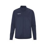 Craft Sport-Trainingsjacke Squad Go Full Zip (Seitentaschen mit Reißverschluss) navyblau Herren