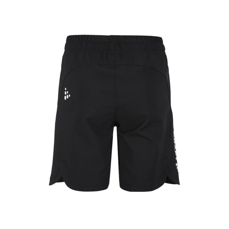 Craft Sporthose Rush 2.0 Short (100% Polyester) schwarz Kinder