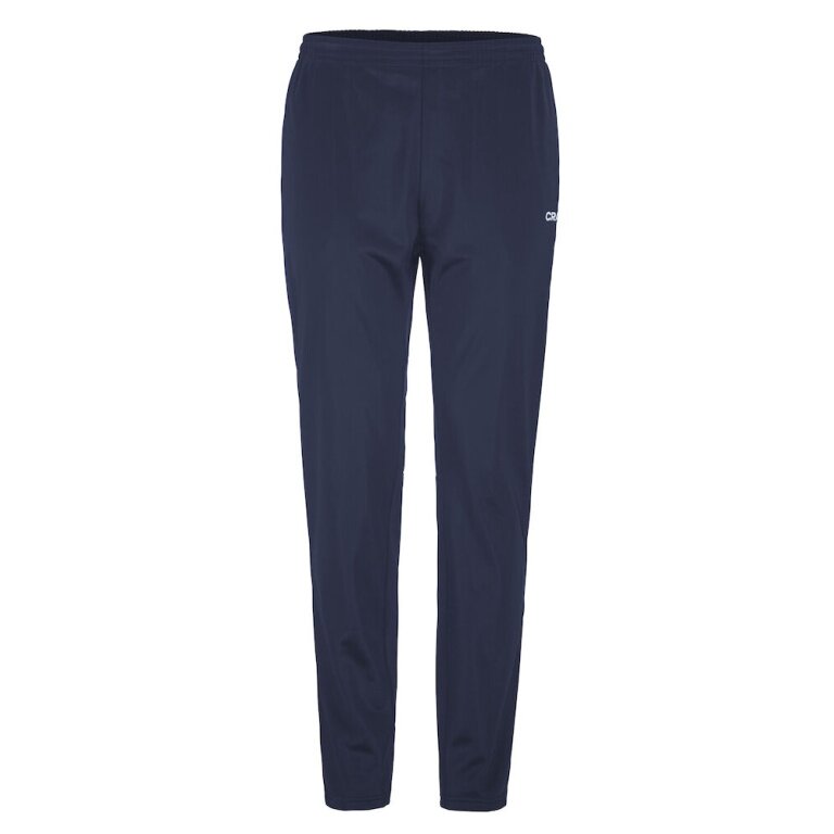 Craft Trainingshose Squad Go Pant (elastischer Bund mit Kordelzug) lang navyblau Kinder